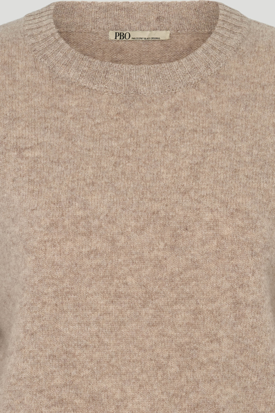 PBO PBOJoba striktrøje KNITWEAR 154 Sandstone