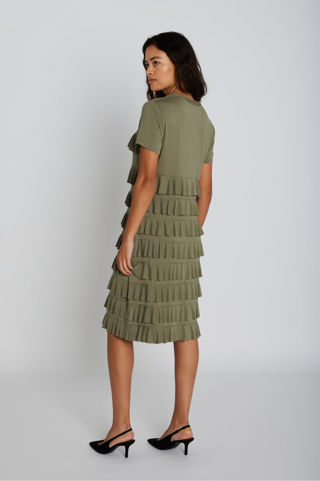 PBO PBOJolaf kjole DRESSES 540 Light army