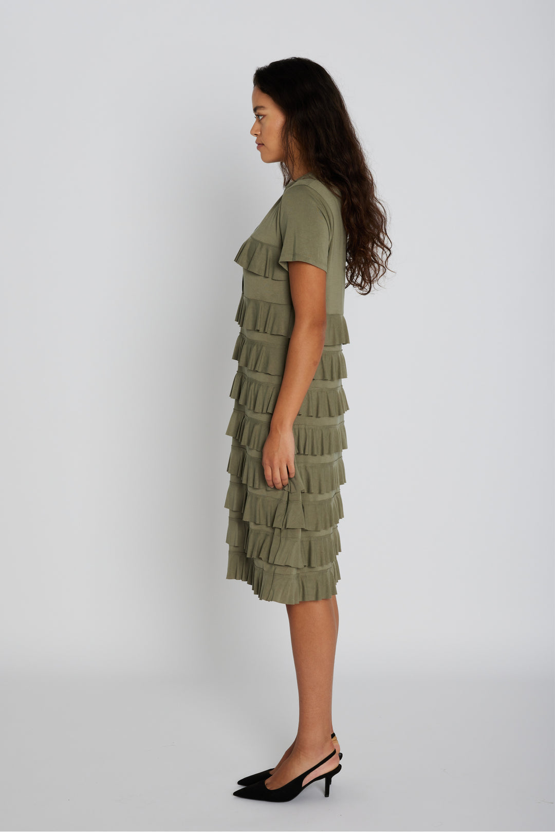 PBO PBOJolaf kjole DRESSES 540 Light army
