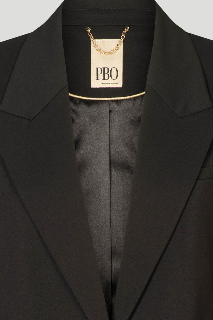 PBO PBOJoyManisa blazer BLAZERJACKETS Sort