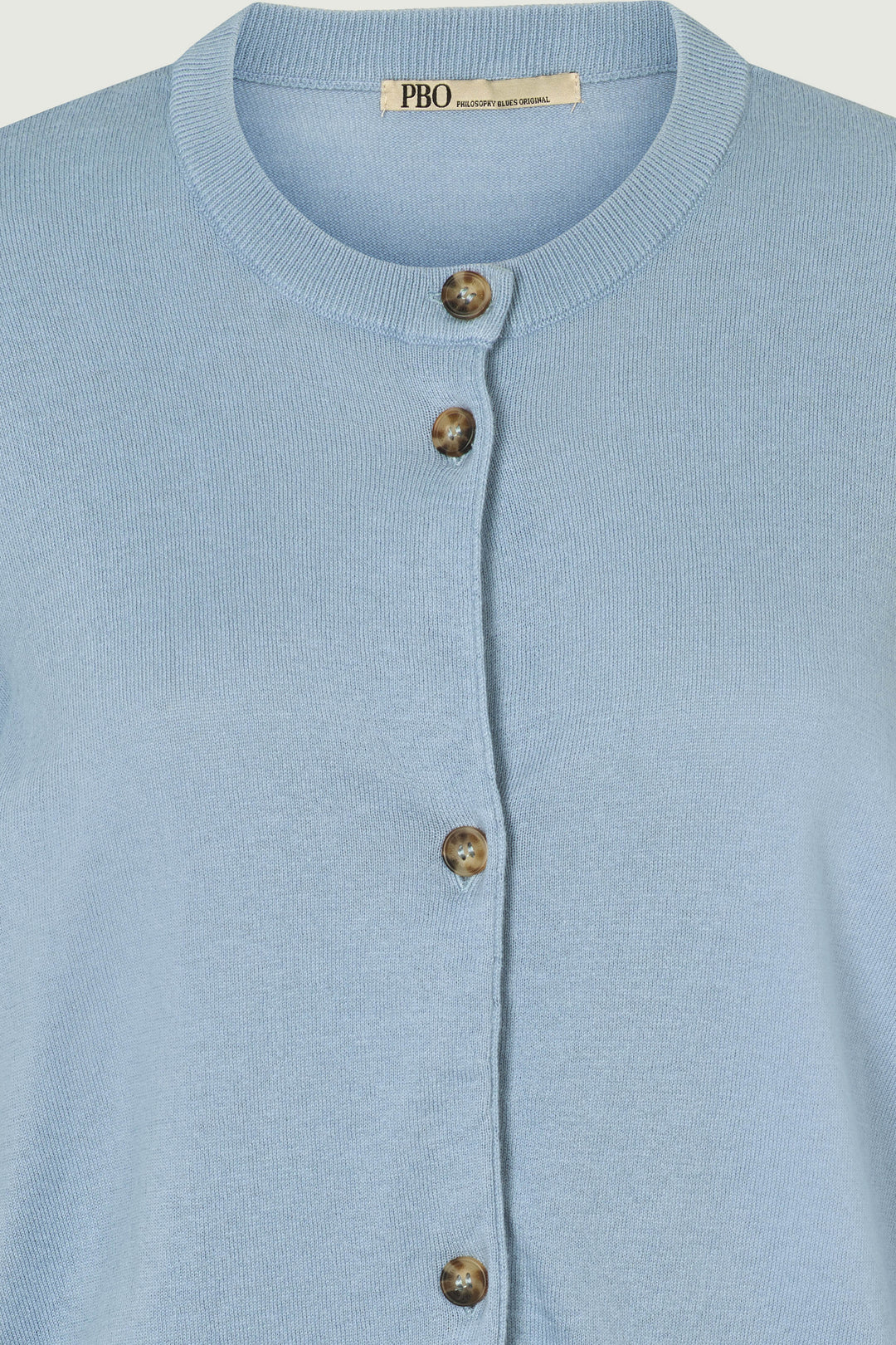 PBO PBOKento strikcardigan KNITWEAR 266 Faded denim