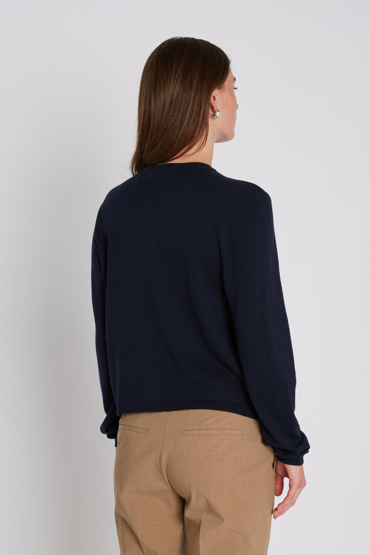 PBO PBOKento strikcardigan KNITWEAR 30 Navy