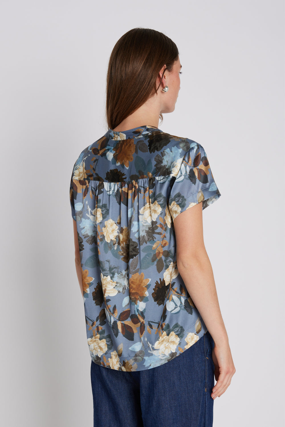PBO PBOKila bluse BLOUSE 687 Dark flower print