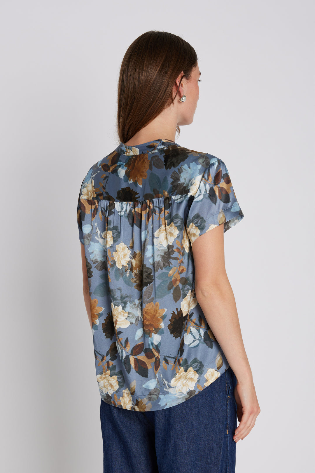 PBO PBOKila bluse BLOUSE 687 Dark flower print