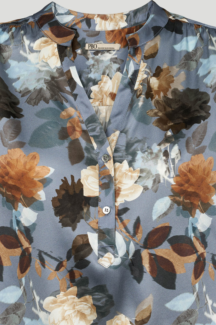 PBO PBOKila bluse BLOUSE 687 Dark flower print