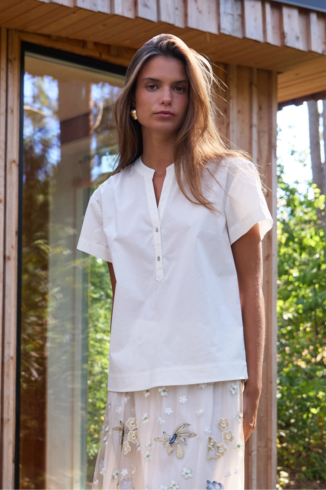 PBO PBOKila bluse BLOUSE 101 Star white