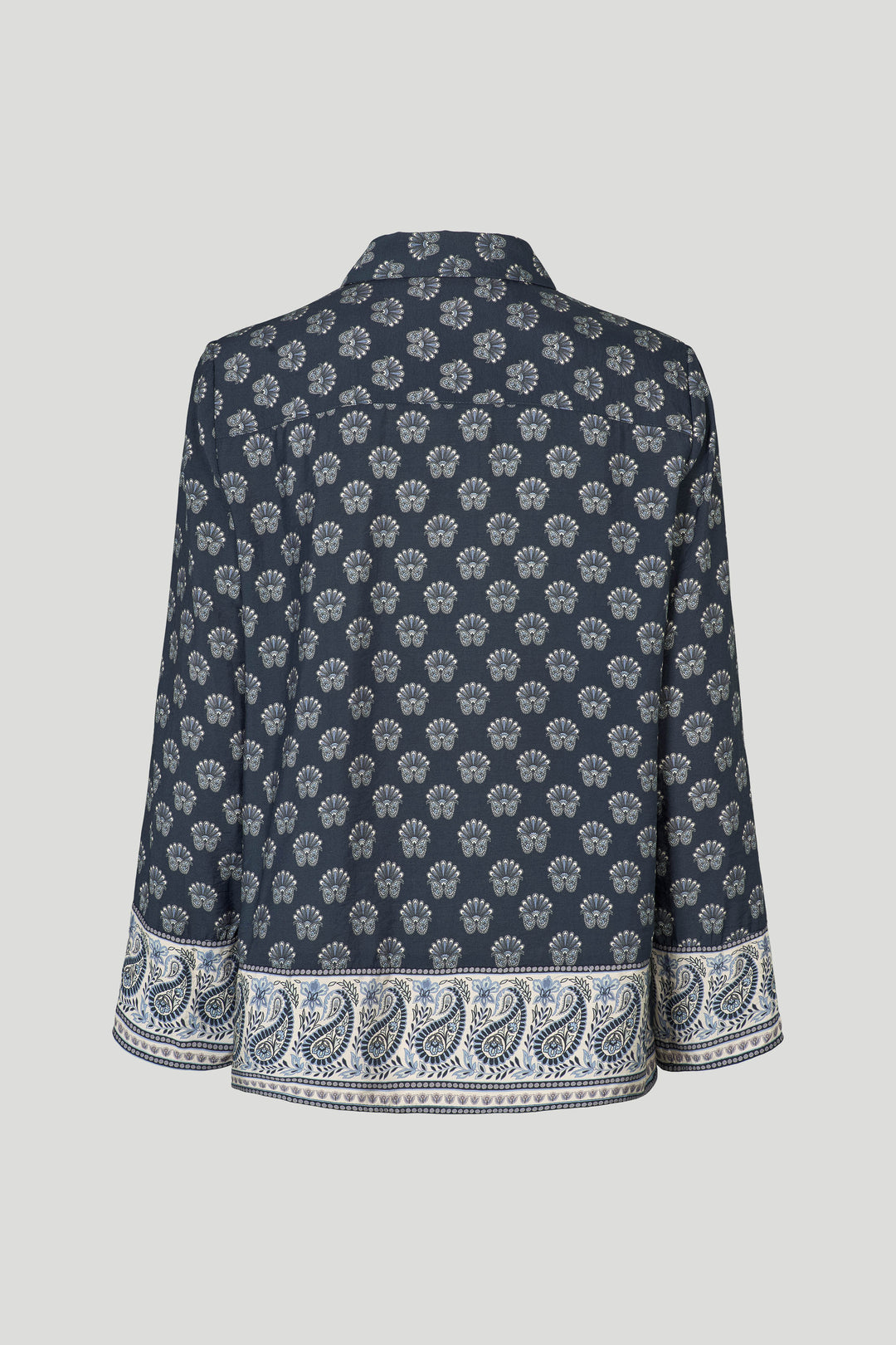 PBO PBOKima skjorte SHIRTS 894 Black/Blue