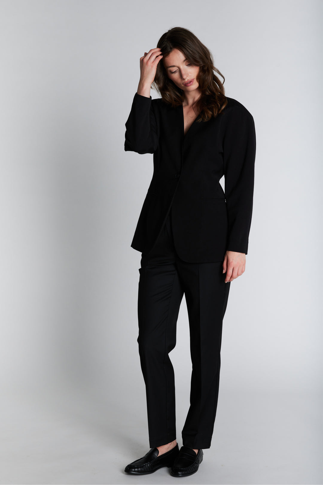 PBO PBOKimonsa bukser TROUSERS Sort