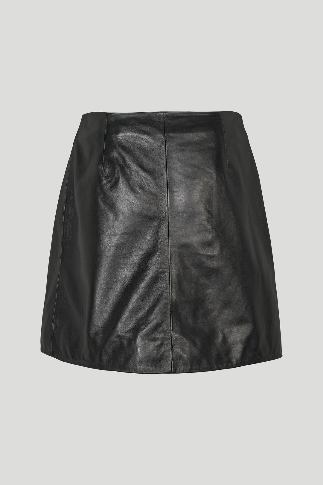 PBO PBOKomi lædernederdel SKIRTS Sort