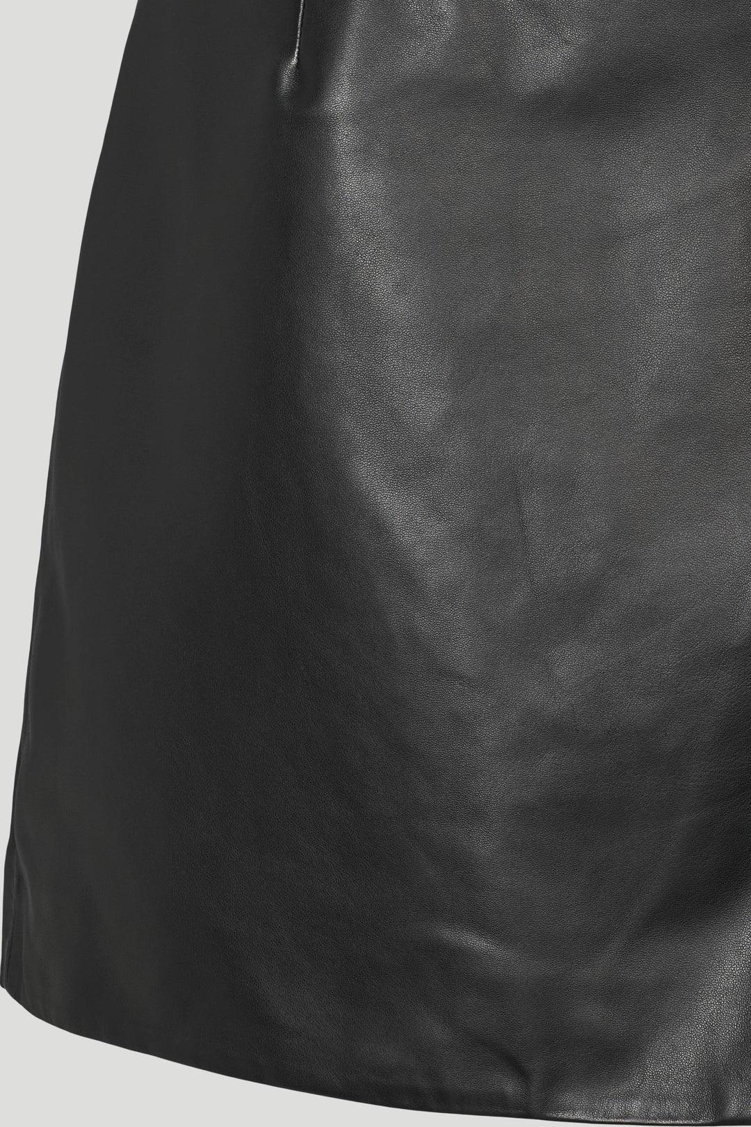 PBO PBOKomi lædernederdel SKIRTS Sort