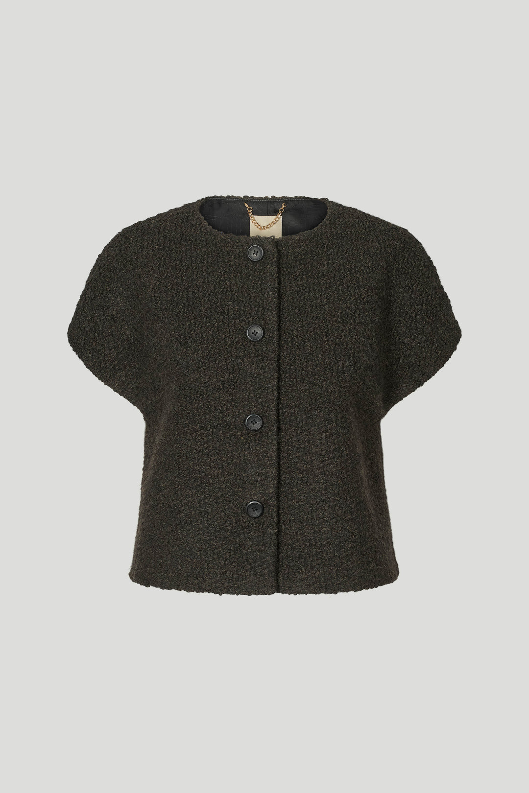 PBO PBOKonia vest WAISTCOATS 690 Dark brown