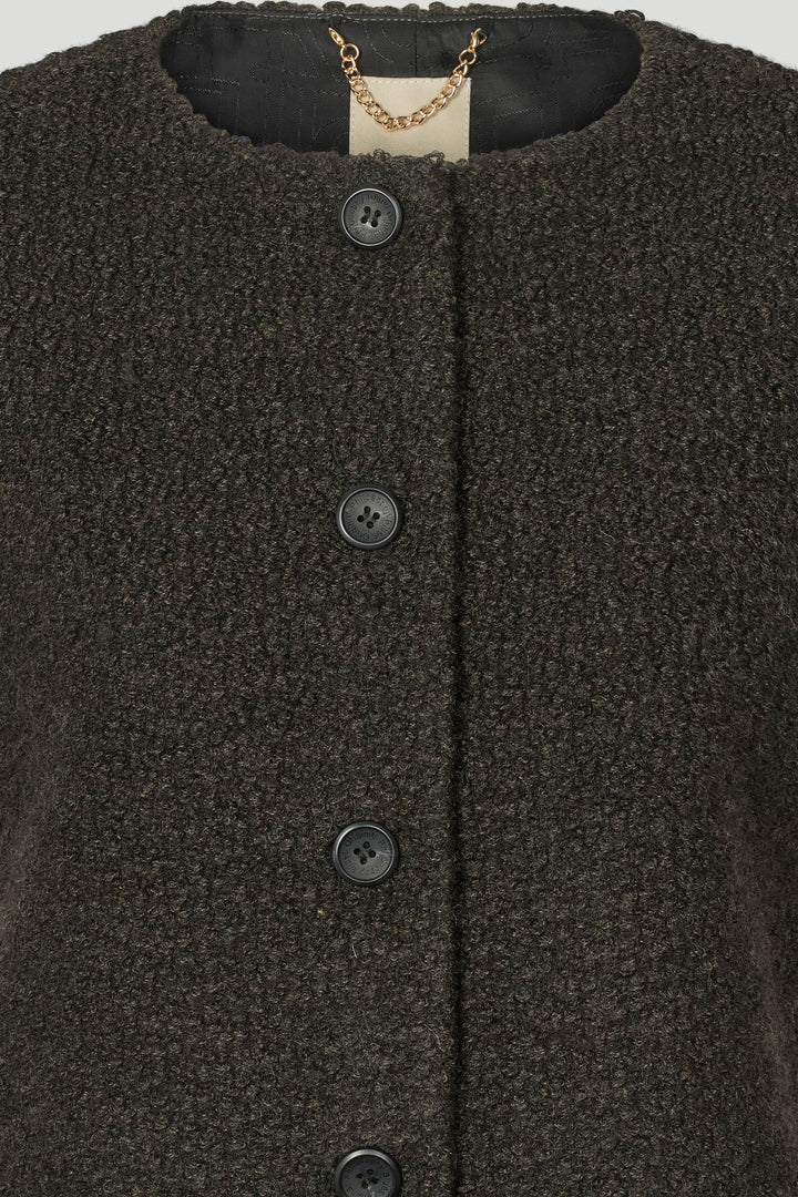 PBO PBOKonia vest WAISTCOATS 690 Dark brown