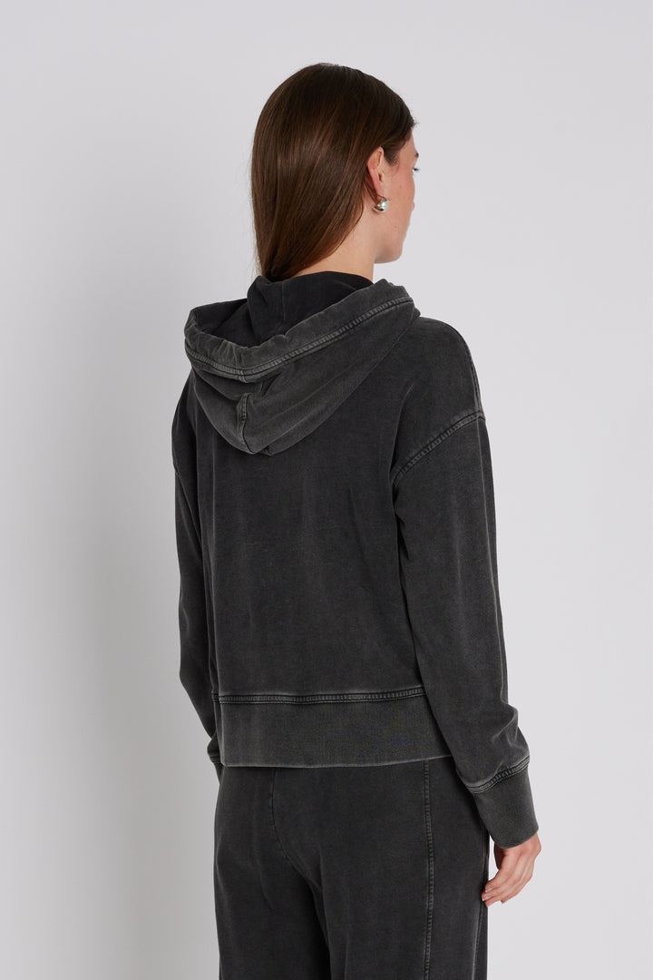 PBO PBOKonjo hættetrøje SWEATSHIRT Sort