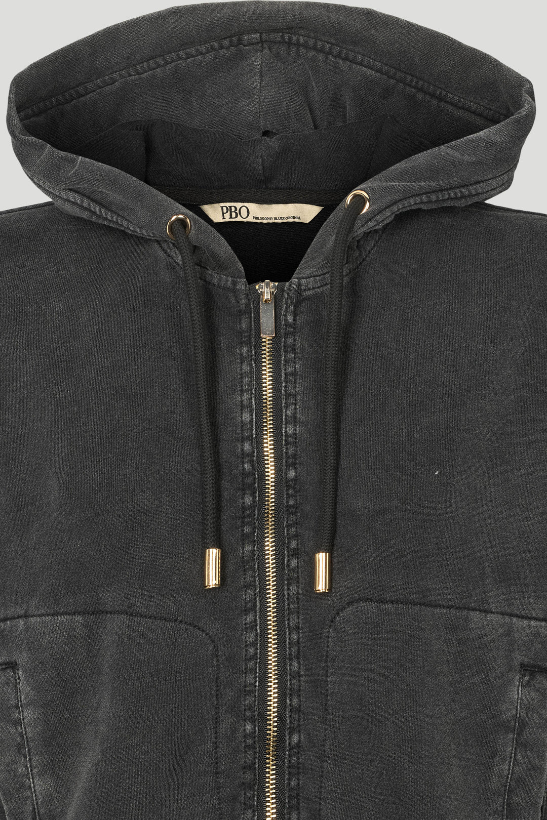 PBO PBOKonjo hættetrøje SWEATSHIRT Sort