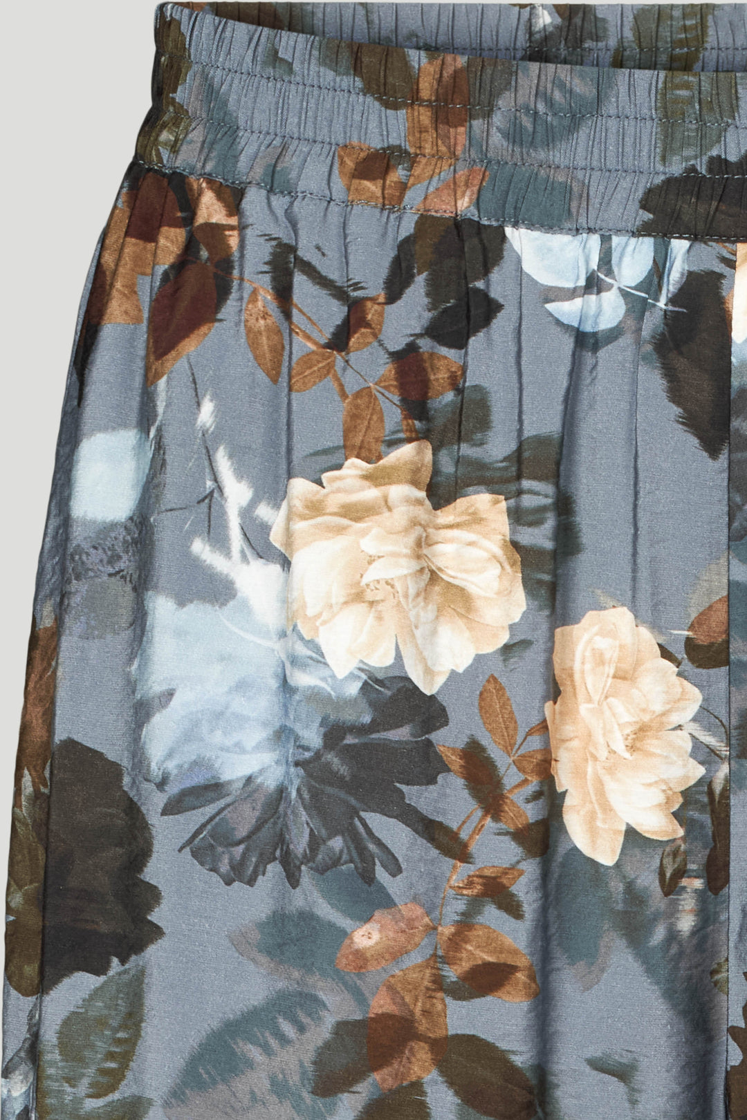 PBO PBOKono bukser TROUSERS 687 Dark flower print