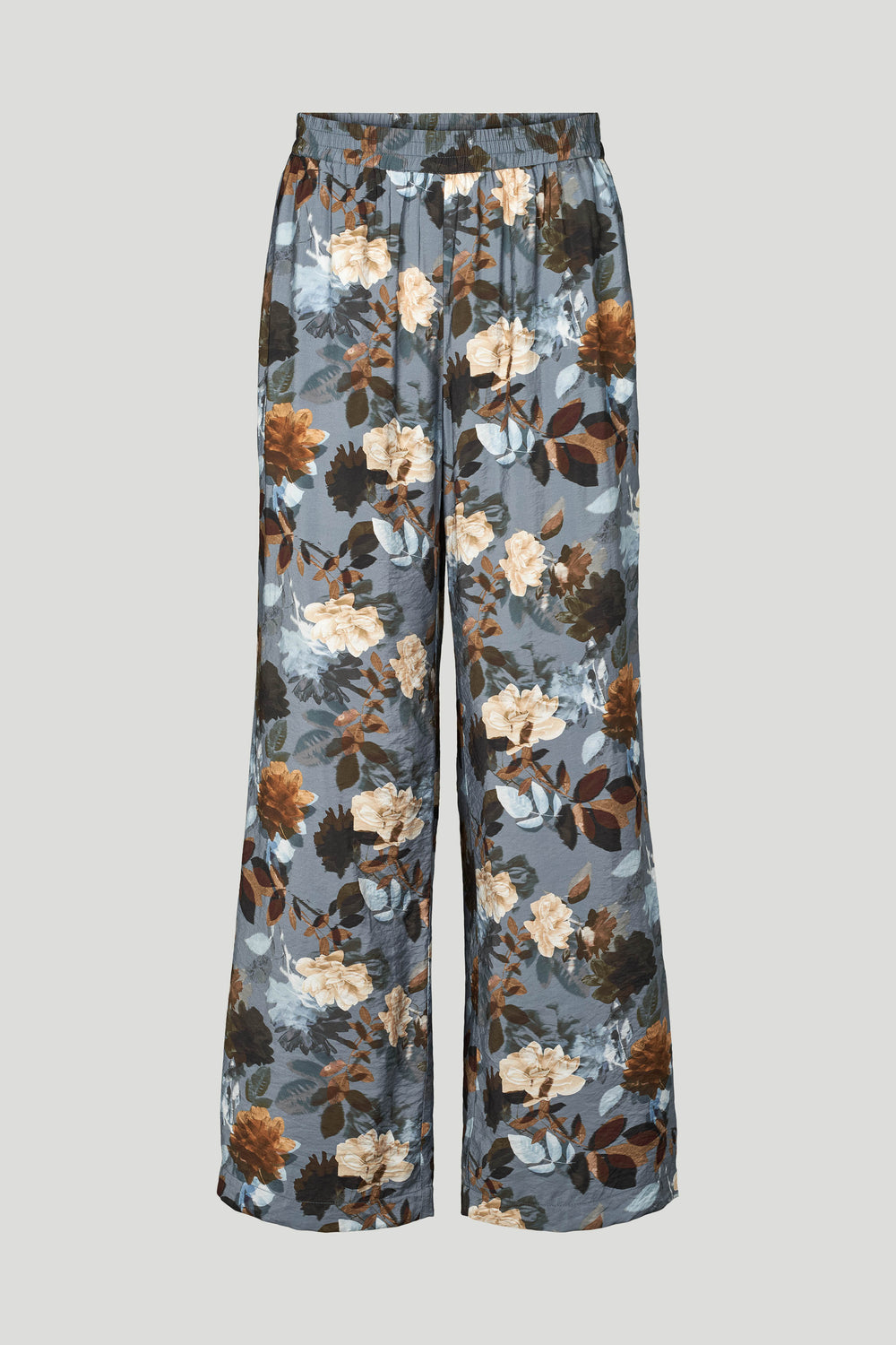 PBO PBOKono bukser TROUSERS 687 Dark flower print
