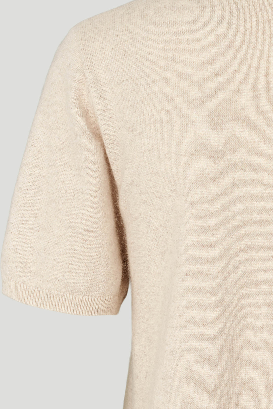 PBO PBOKonti strik T-shirt KNITWEAR 180 Off white melange