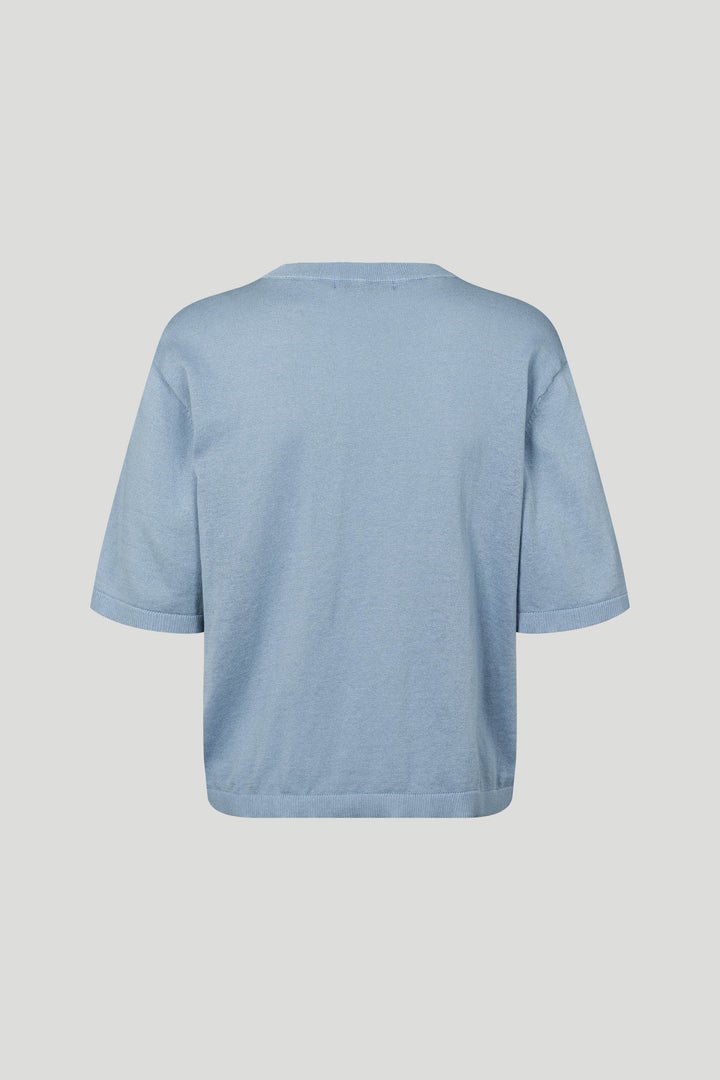 PBO PBOKonto strikbluse KNITWEAR 266 Faded denim