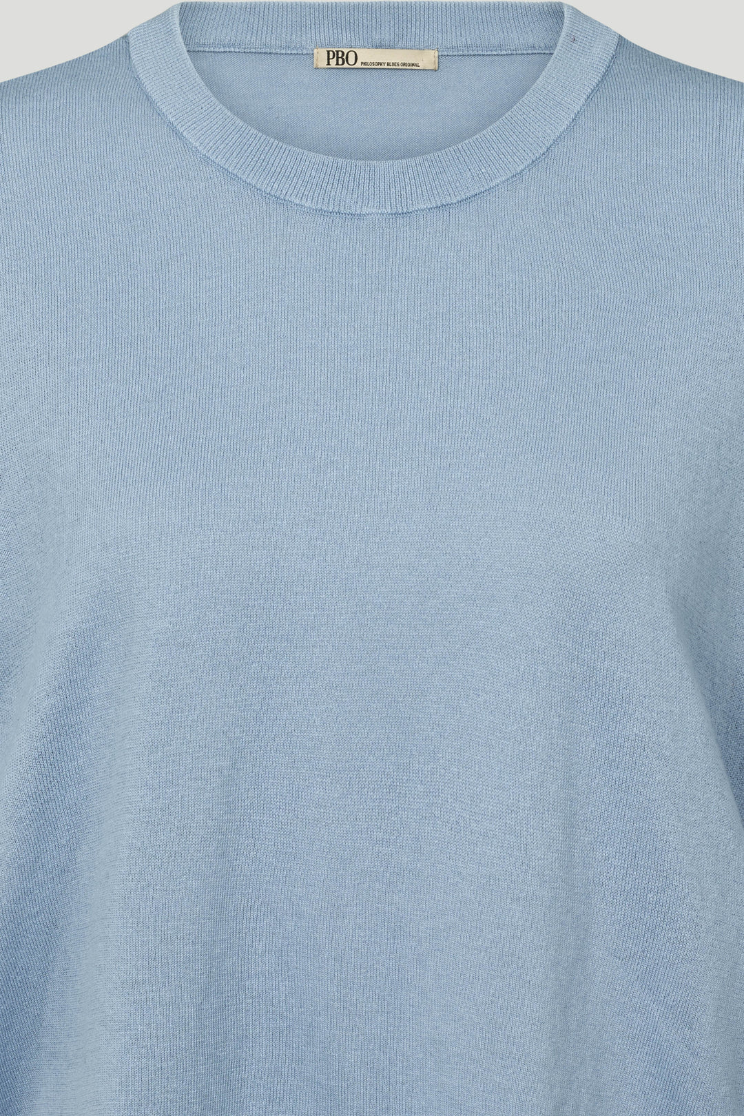 PBO PBOKonto strikbluse KNITWEAR 266 Faded denim