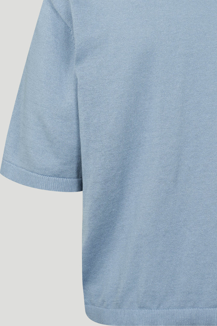 PBO PBOKonto strikbluse KNITWEAR 266 Faded denim