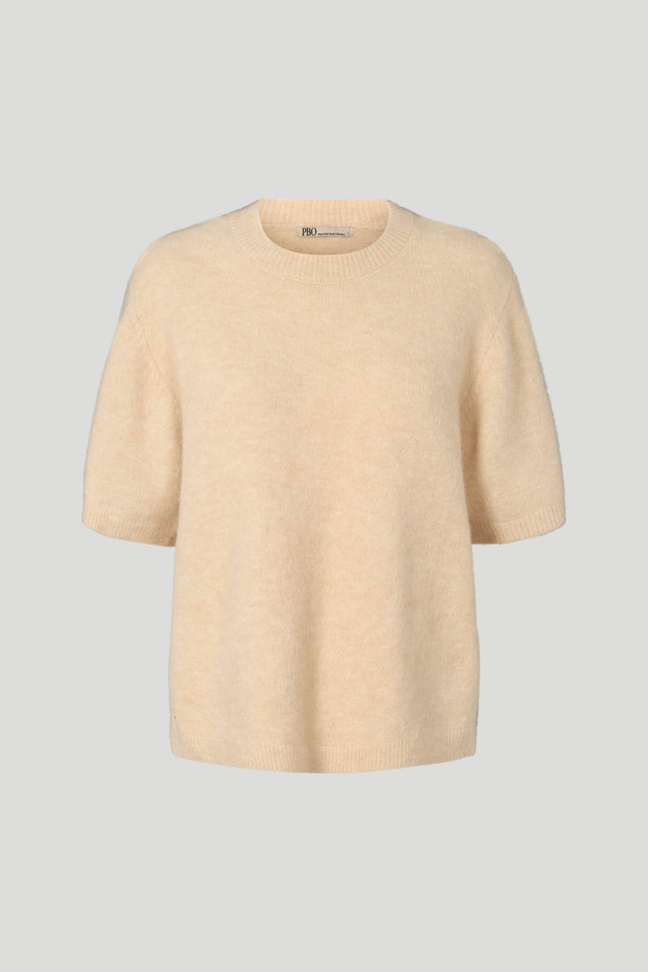 PBO PBOKonto striktrøje KNITWEAR, HEAVY 104 Off White