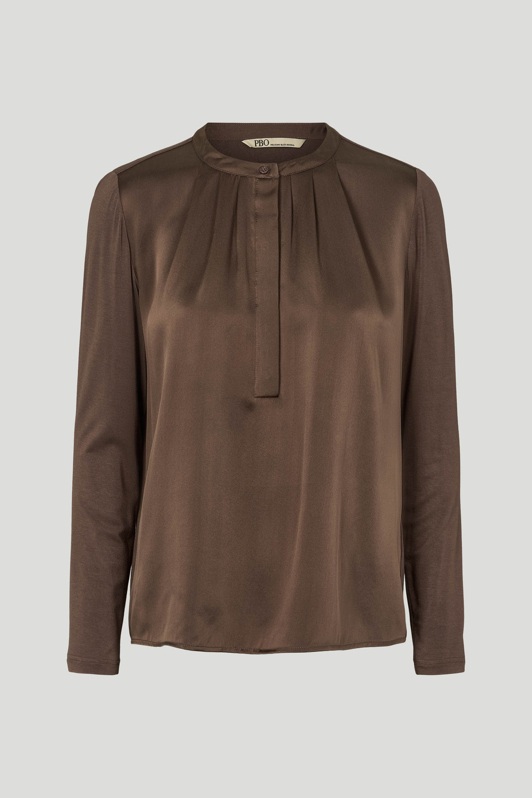 PBO PBOKopala bluse BLOUSE 691 Chocolate