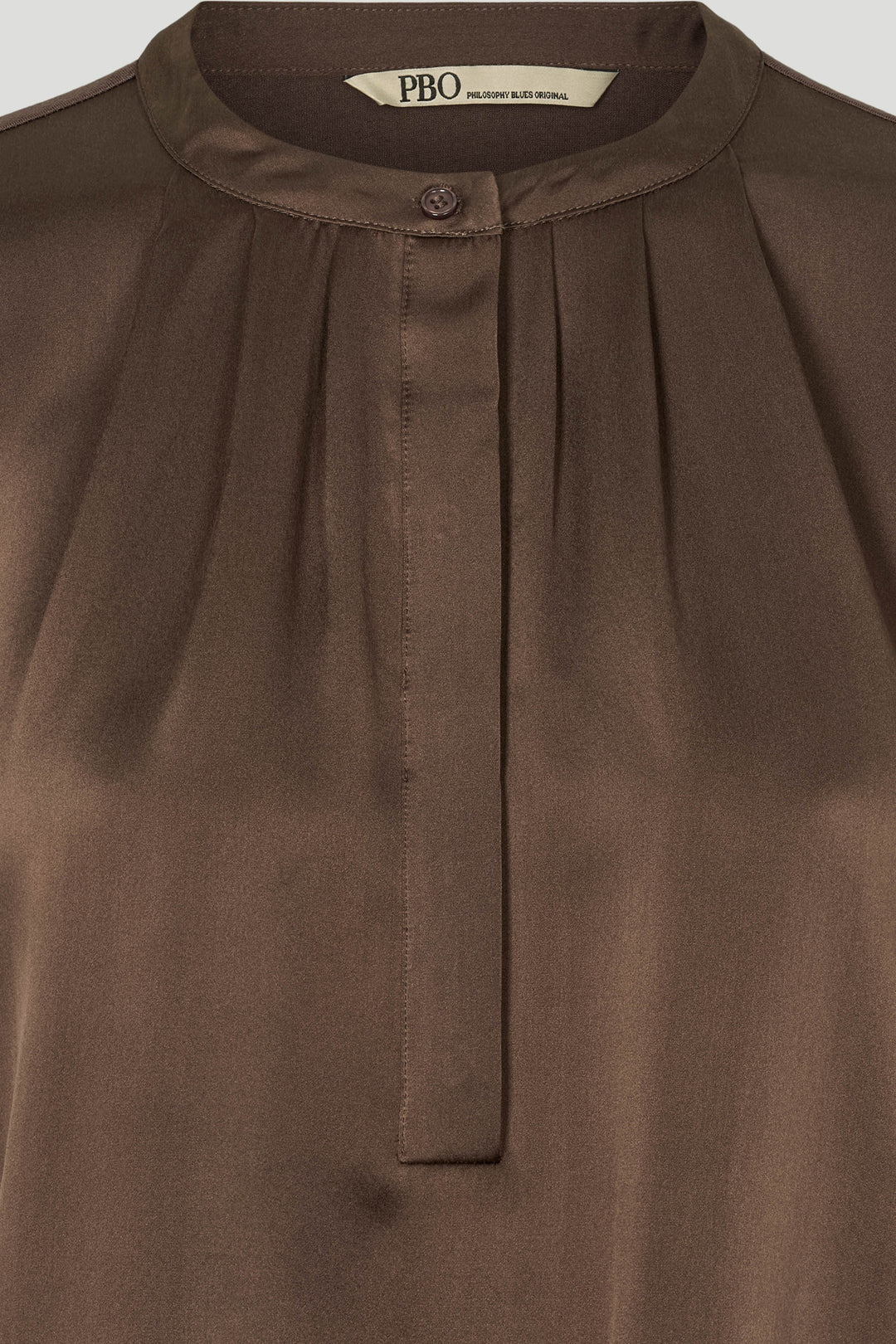 PBO PBOKopala bluse BLOUSE 691 Chocolate