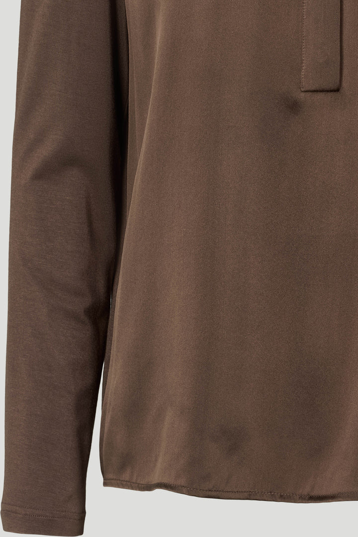 PBO PBOKopala bluse BLOUSE 691 Chocolate