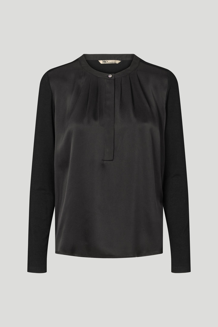 PBO PBOKopala bluse BLOUSE Sort