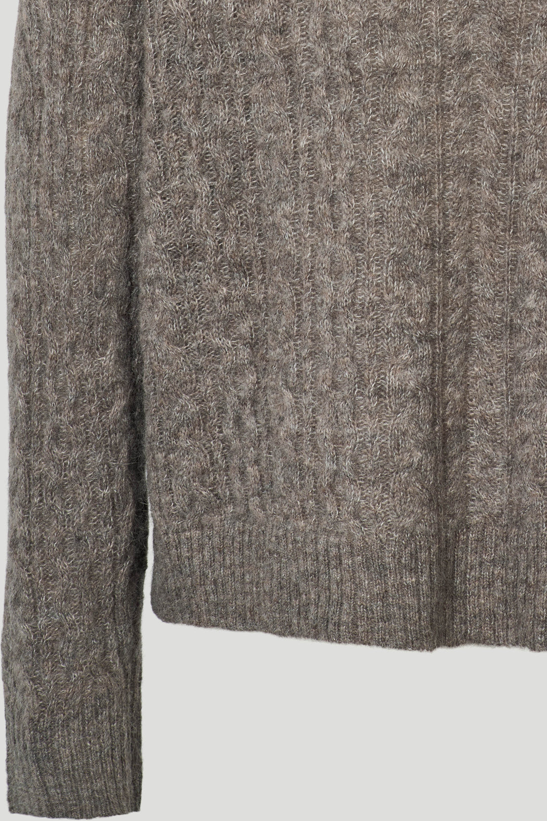 PBO PBOKosta striktrøje KNITWEAR 190 Beige melange