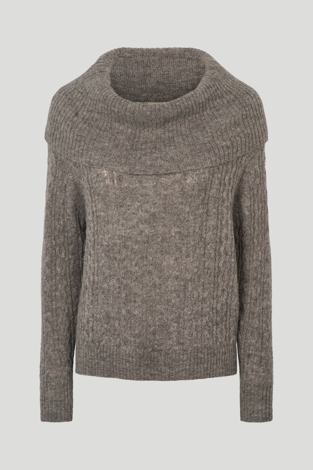 PBO PBOKosta striktrøje KNITWEAR 190 Beige melange
