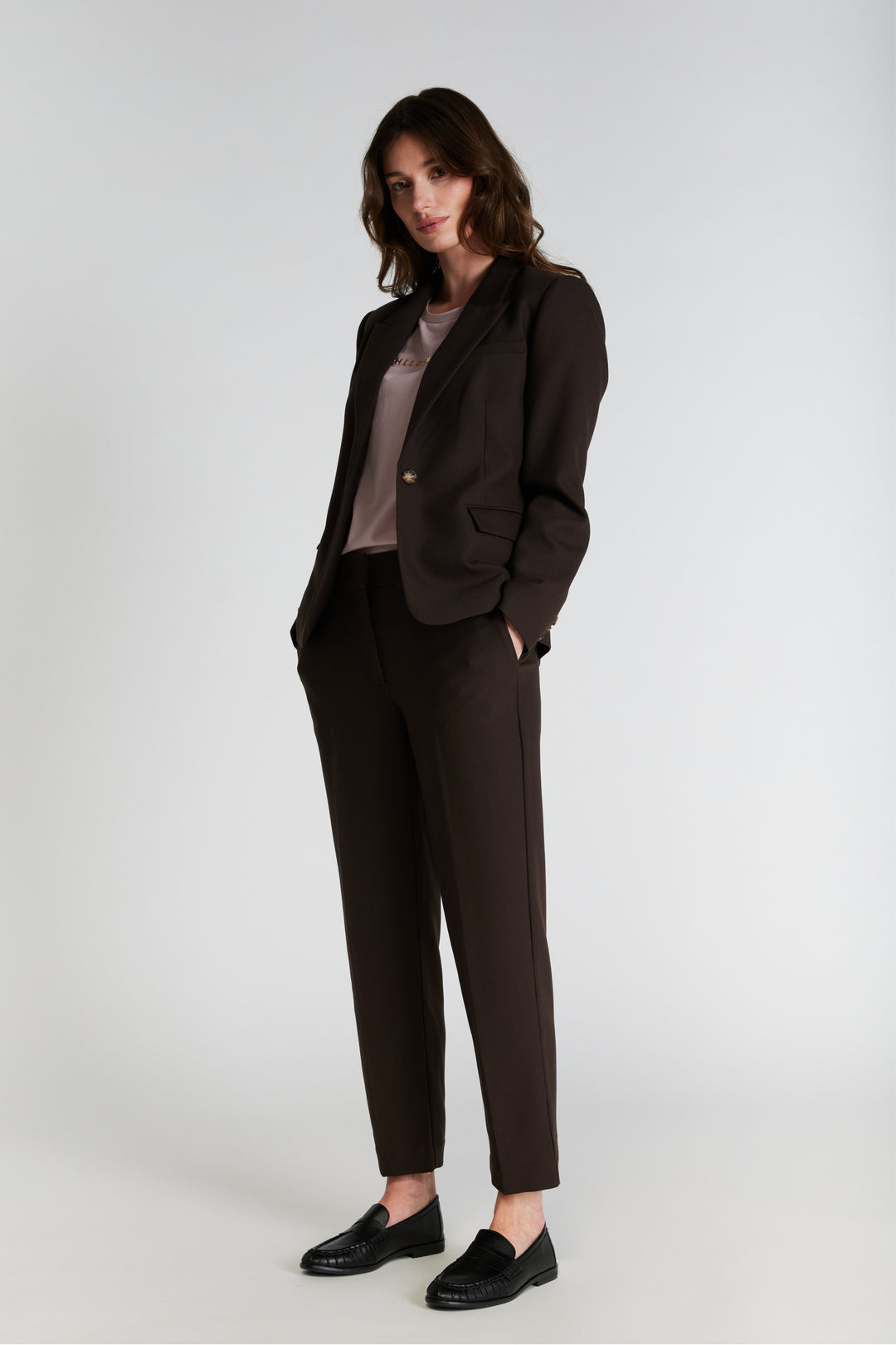 PBO PBOLamosa bukser TROUSERS 698 Smoke