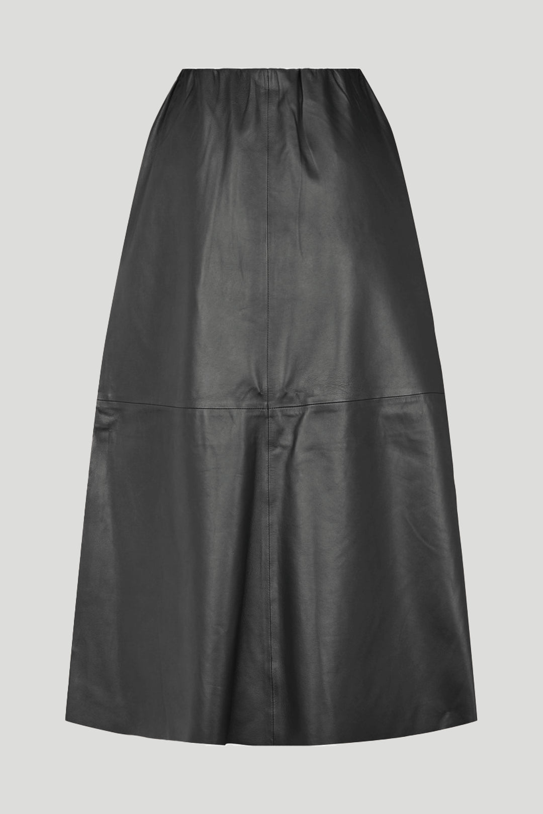 PBO PBOLapa lædernederdel SKIRTS Sort