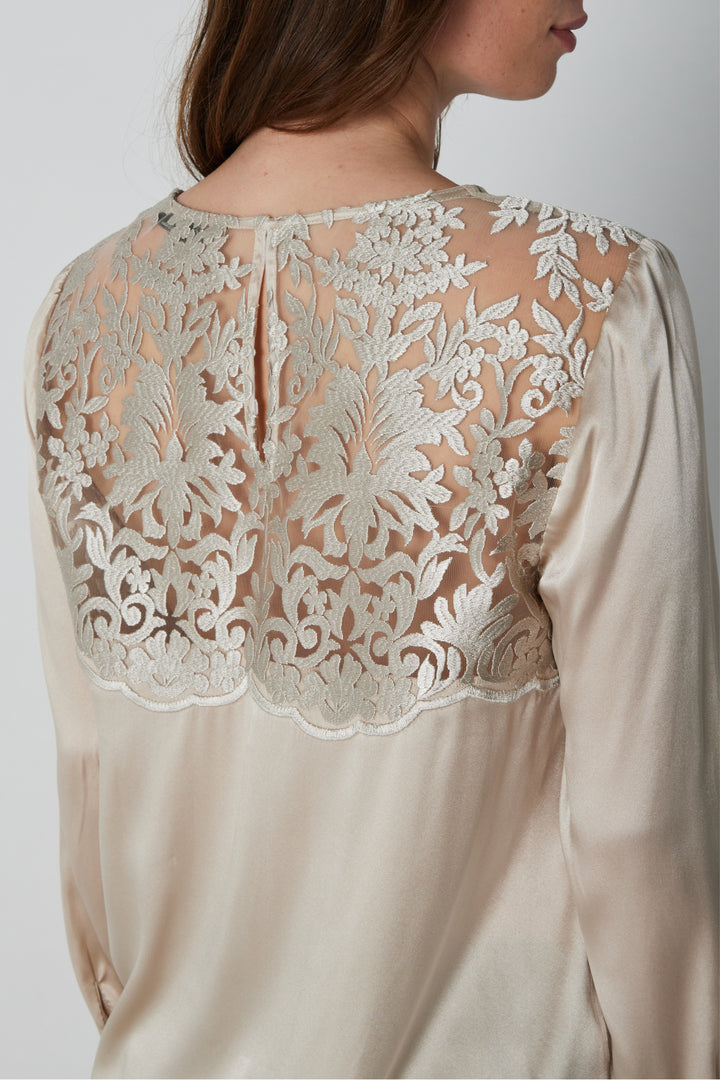 PBO PBOLaura blouse BLOUSE 140 Champagne