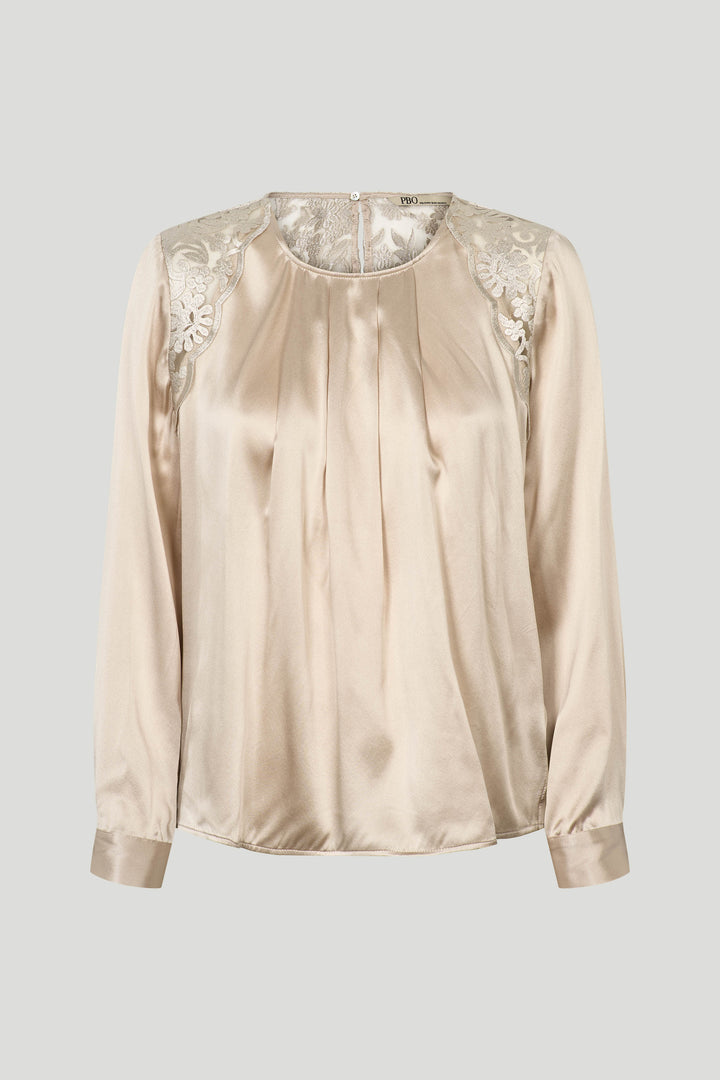 PBO PBOLaura blouse BLOUSE 140 Champagne