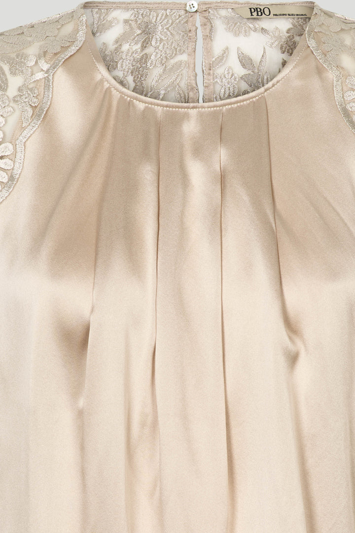 PBO PBOLaura blouse BLOUSE 140 Champagne