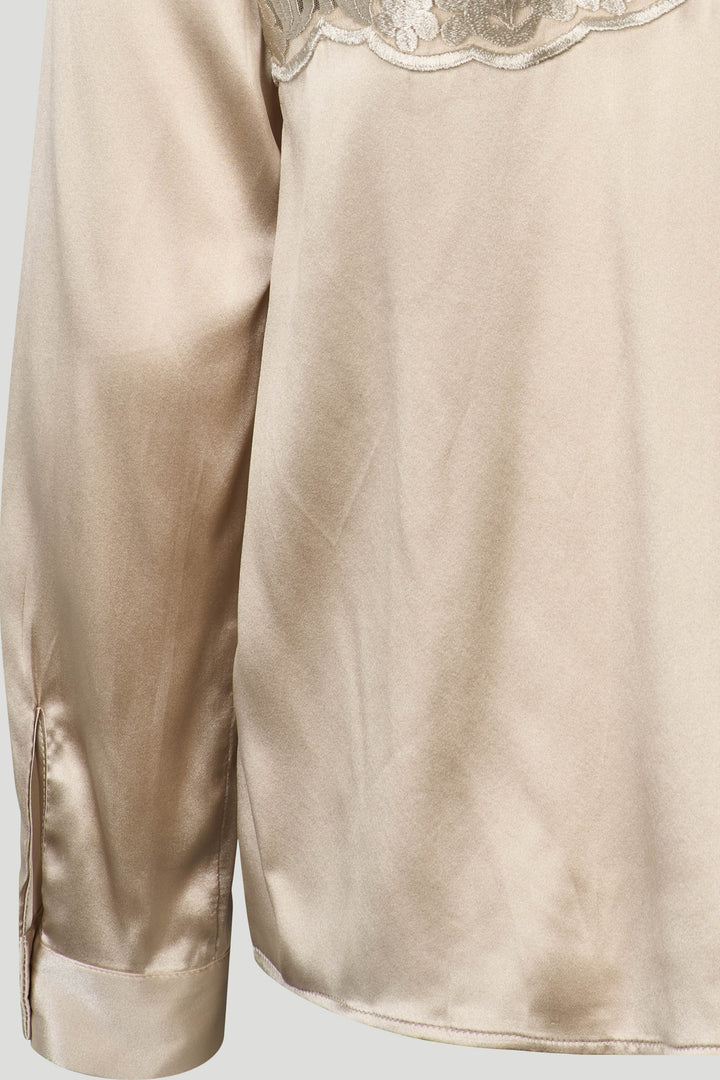 PBO PBOLaura blouse BLOUSE 140 Champagne