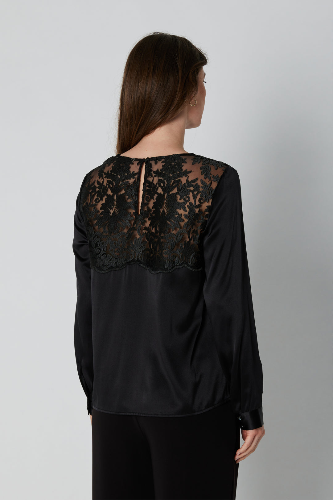 PBO PBOLaura blouse BLOUSE Sort