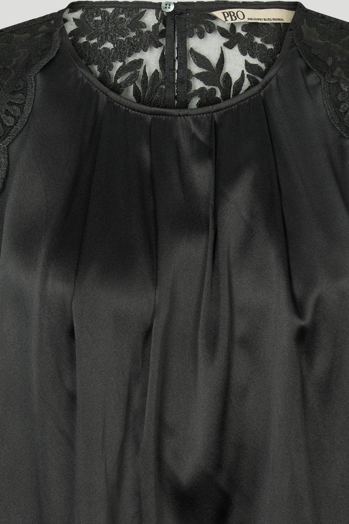 PBO PBOLaura blouse BLOUSE Sort
