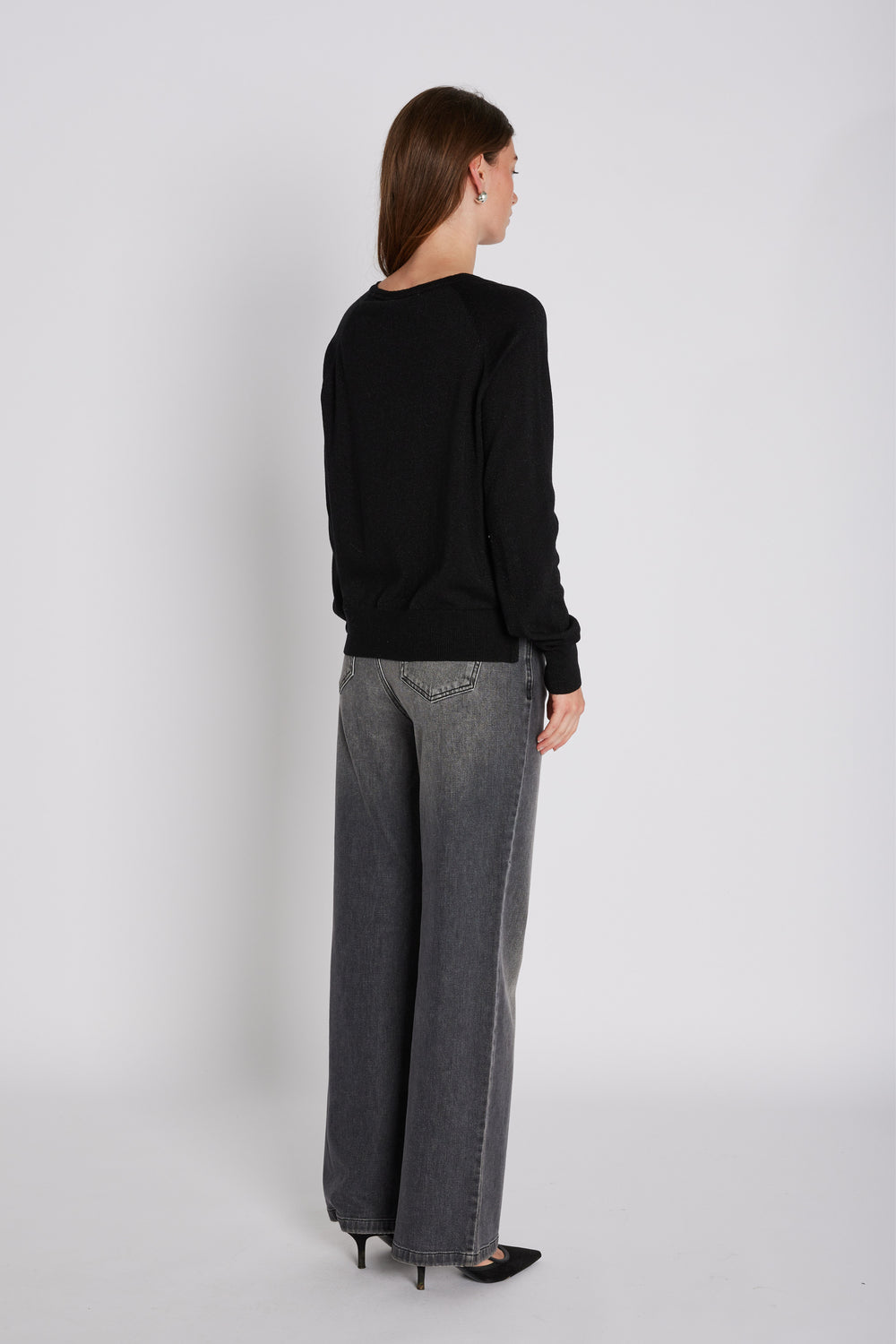 PBO PBOLia jeans TROUSERS 860 Dark grey