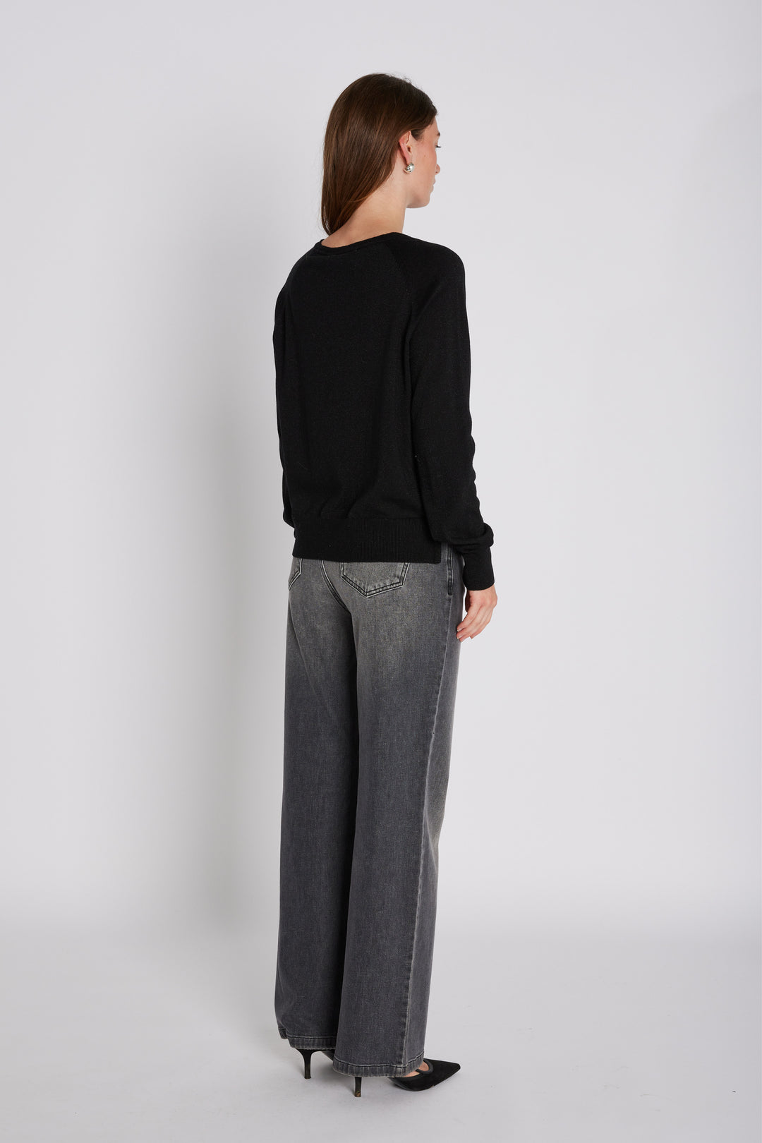 PBO PBOLia jeans TROUSERS 860 Dark grey