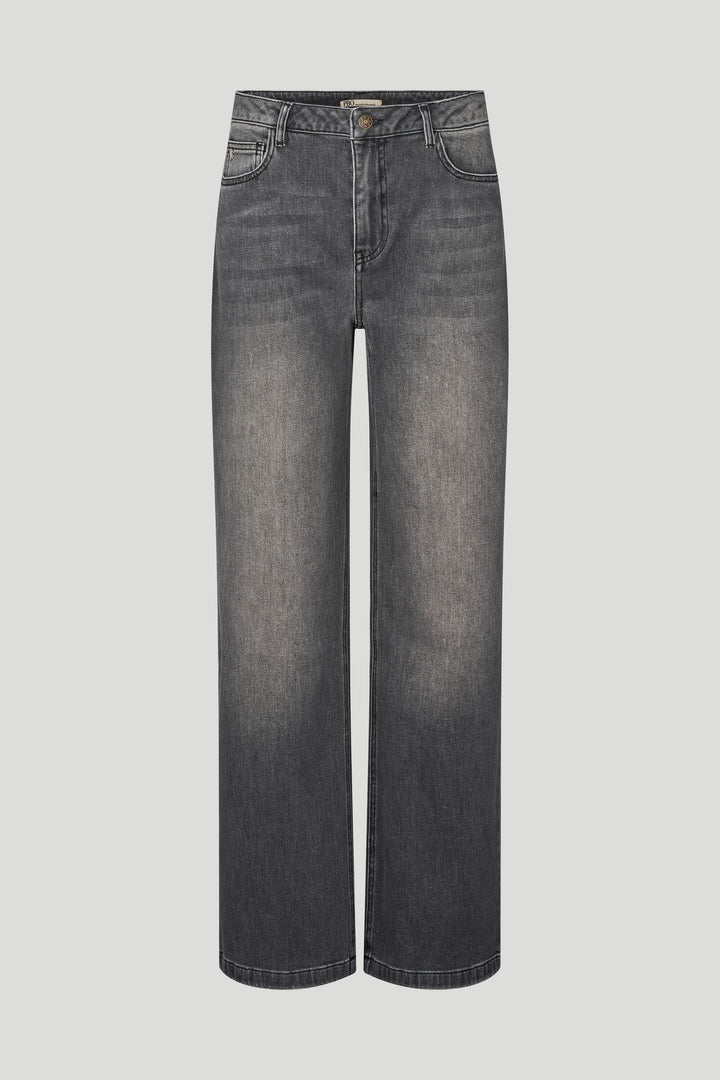 PBO PBOLia jeans TROUSERS 860 Dark grey