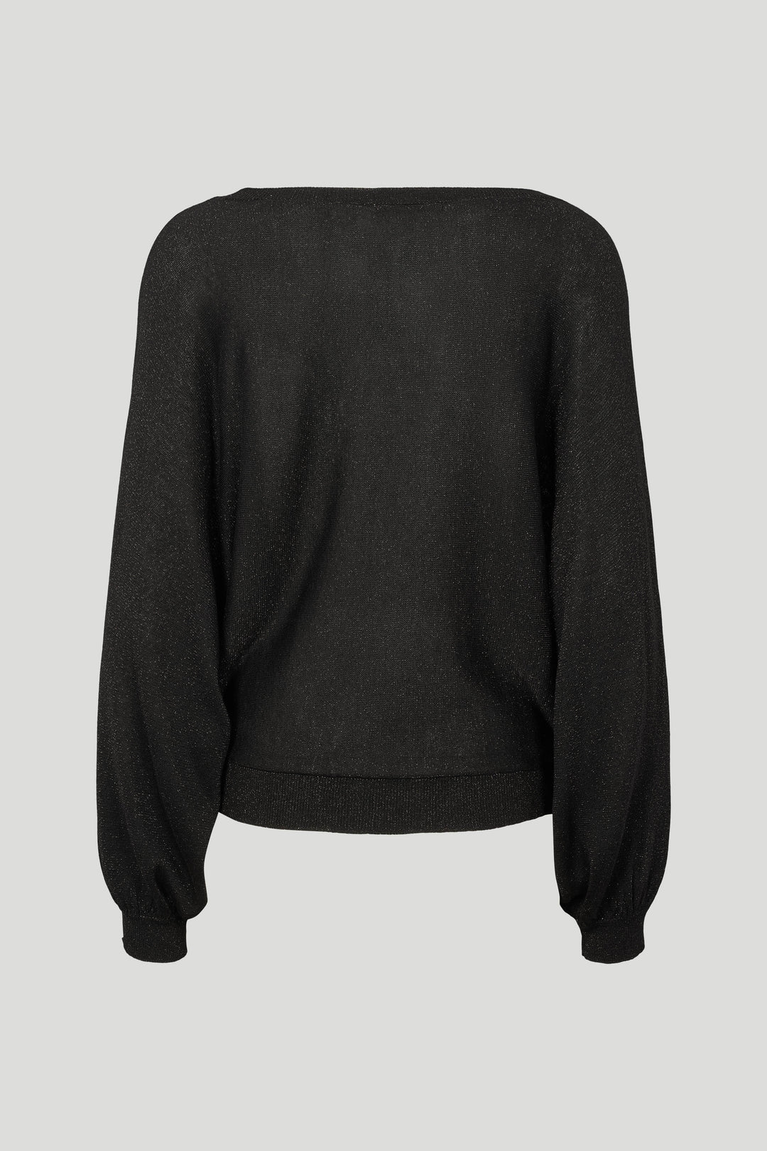PBO PBOLily strikbluse KNITWEAR Sort