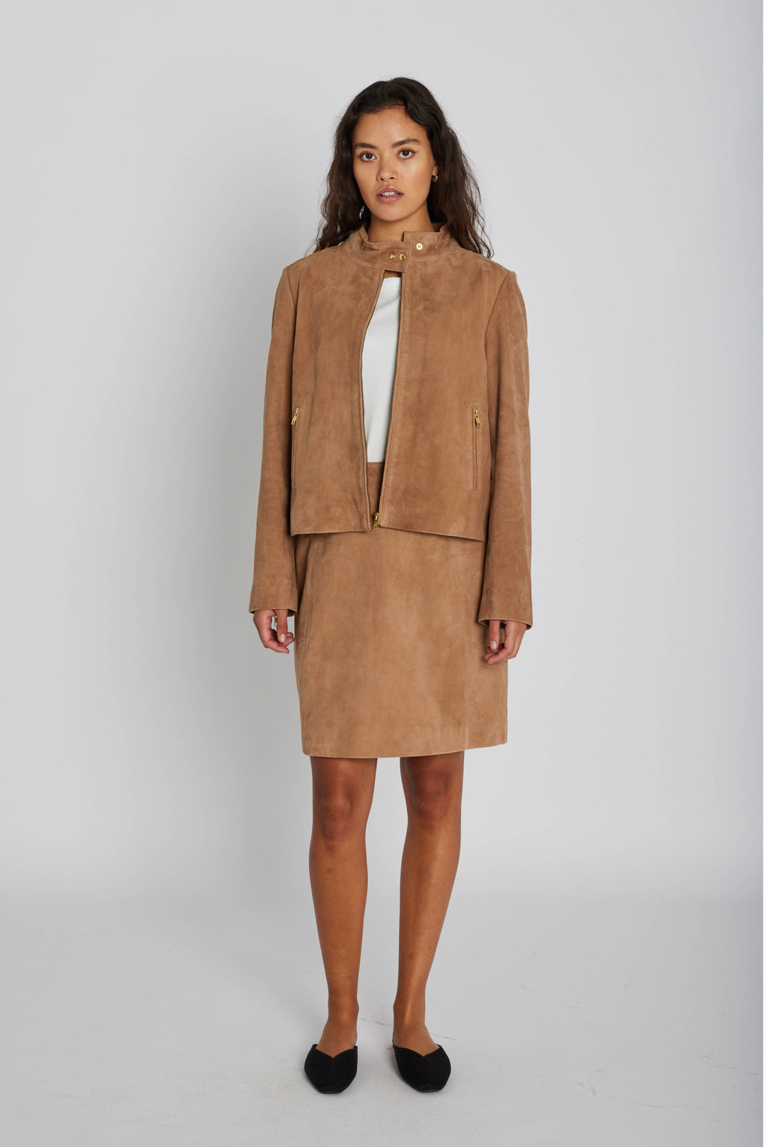 PBO PBOLima ruskindsnederdel SKIRTS 142 Camel