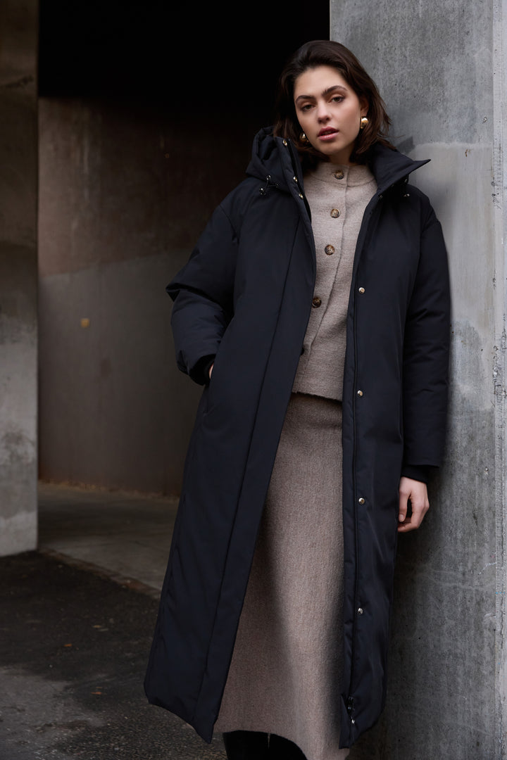 PBO PBOLina jakke OUTERWEAR, HEAVY Sort