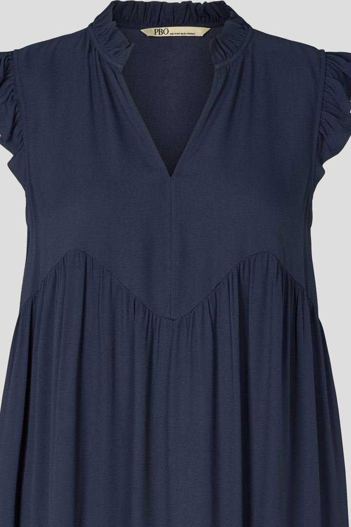 PBO PBOLinden kjole DRESSES 30 Navy
