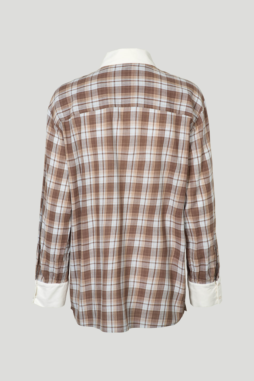 PBO PBOLopez skjorte SHIRTS 673 Blue/brown check
