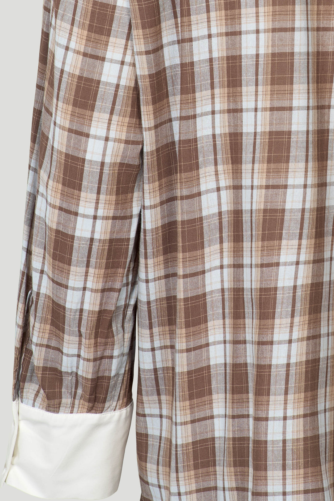 PBO PBOLopez skjorte SHIRTS 673 Blue/brown check
