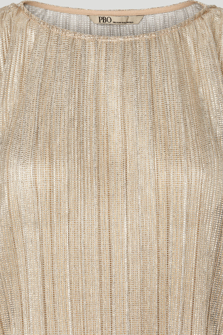 PBO PBOLucina bluse BLOUSE 998 Metallic