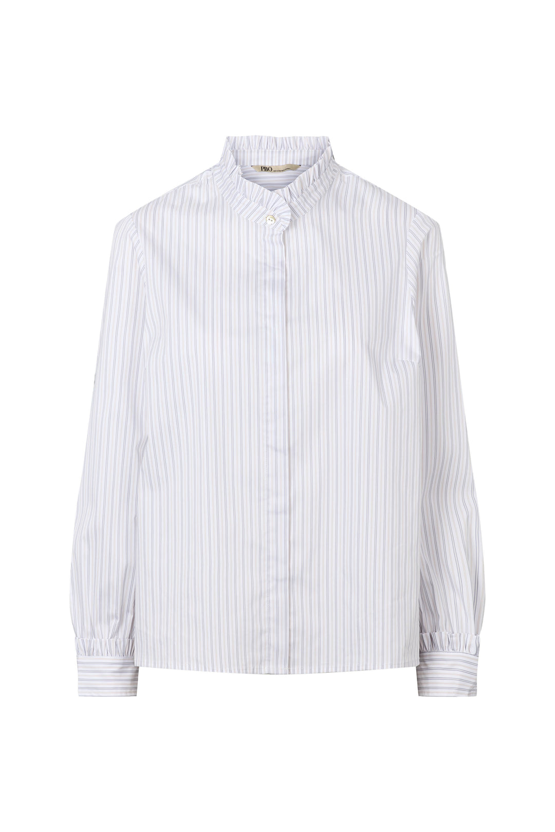 PBO PBOLuna skjorte SHIRTS 424 Neutral stripe